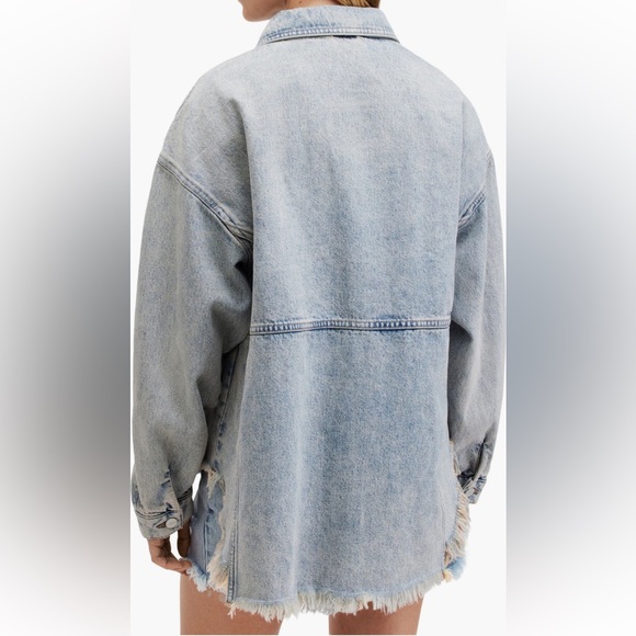 Allsaints Hettie Denim Shaket - Picture 5 of 8